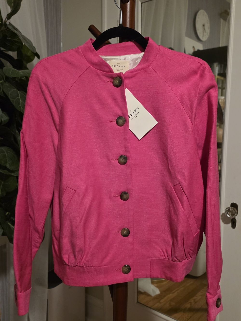 Sezane Mike Button-Up Jacket